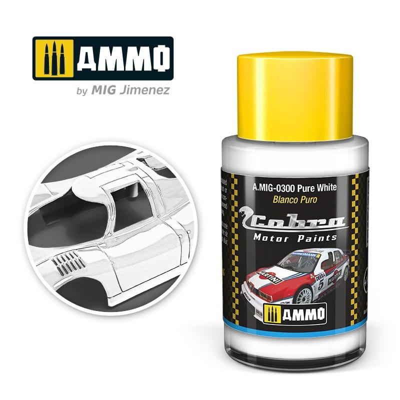 Peinture Pour Modélisme Cobra Motor Rosso Corsa 30ml - Réf. A.MIG-0313 - Ammo By Mig